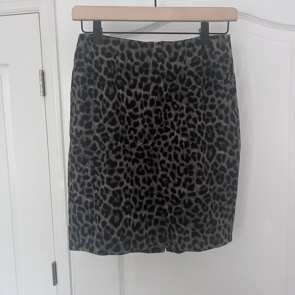 Cabi Animal Printed Skirt SZ 0